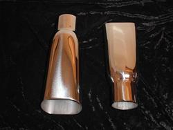 Stainless Works  Oblong, Polished 2.50 Inch Exhaust Tip 730250