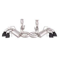 Stainless Works Redline Factory Connect Exhaust Systems with X-Pipes for 2020-2021 CORVETTE - C8CBR-B