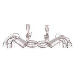 Stainless Works Legend Factory Connect Exhaust Systems with X-Pipes for 2020-2021 CORVETTE - C8CBL