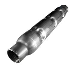 Stainless Works Chambered Round 304 Stainless Steel 2.25 Inch Muffler CR225225
