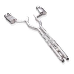 Stainless Works Legend Factory Connect Exhaust Systems with H-Pipes for 2018-2020 MUSTANG - M18CBHFCL