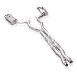 Stainless Works Legend Factory Connect Exhaust Systems with X-Pipes for 2018-2020 MUSTANG - M18CBXFCL