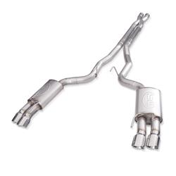 Stainless Works Redline Performance Connect Exhaust Systems with X-Pipes for 2018-2020 MUSTANG - M18CBXPC