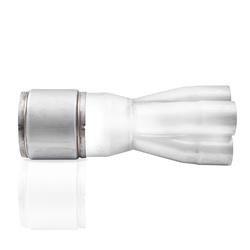 Stainless Works Race 304 Stainless Steel 5 Inch Muffler RM50