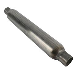 Stainless Works Smooth Tube 304 Stainless Steel 2 Inch Muffler ST2242