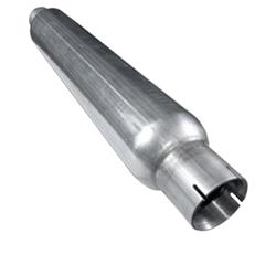 Stainless Works Smooth Tube 304 Stainless Steel 2 Inch Muffler ST2242