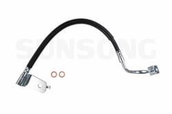 Sunsong Brake Hoses for 1999-2002 CROWN VICTORIA, 1998-2002 GRAND MARQUIS, 1997-2002 TOWN CAR - 2201292