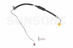 Sunsong Power Steering Hose Assemblies for 1996-2000 ELANTRA, 1997-2001 TIBURON - 3401117