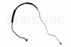 Sunsong Power Steering Hose Assemblies for 1996-1999 CABRIO, 1993-1998 GOLF, 1993-1999 JETTA - 3401133