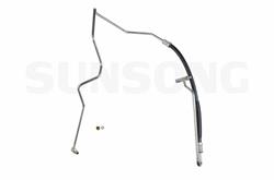 Sunsong Power Steering Hose Assemblies for 1987-1989 SABLE, TAURUS - 3401613
