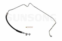 Sunsong Power Steering Hose Assemblies for 1986-1989 D21, 1987-1989 PATHFINDER - 3401654