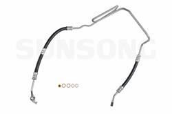 Sunsong Power Steering Hose Assemblies for 2000-2006 GOLF, 2006 GTI, 2000-2005 JETTA - 3402398