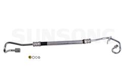 Sunsong Power Steering Hose Assemblies for 2003 AVIATOR - 3402564