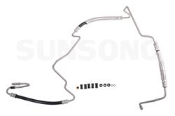 Sunsong Power Steering Hose Assemblies for 2008-2010 GRAND CARAVAN, TOWN & COUNTRY, 2009-2010 ROUTAN - 3402926