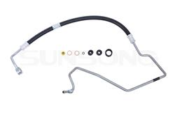 Sunsong Power Steering Hose Assemblies for 2013-2014 GENESIS COUPE - 3403898