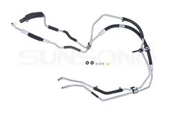 Sunsong Power Steering Hose Assemblies for 2011-2013 EQUUS, 2009-2014 GENESIS - 3403938