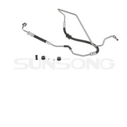Sunsong Power Steering Hose Assemblies for 2009-2011 GENESIS - 3404104