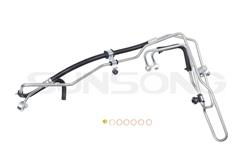 Sunsong Power Steering Hose Assemblies for 1998-2001 GS300, 1998-2000 GS400, 2001 GS430 - 3404256