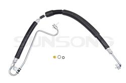 Sunsong Power Steering Hose Assemblies for 2009-2012 A4, 2009-2010 A4 QUATTRO, 2010 A5 QUATTRO - 3404538