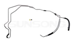 Sunsong Power Steering Hose Assemblies for 2006-2010 MALIBU, G6, 2007-2008 AURA - 3404844