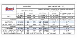 Summit Racing™ Pro BBC Tight-Lash LS Firing Order Solid Roller Camshafts SUM-1282