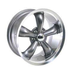 Vision American Muscle 142 Legend 5 Series Machined Lip Gunmetal Wheels 18x8.5