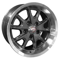 Vision American Muscle 143 Torque Series Gunmetal Wheels 15x8