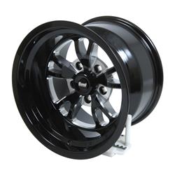 Summit Racing™ Venom Black Milled Wheels 15x10