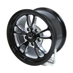 Summit Racing™ Venom Black Milled Wheels 15x8