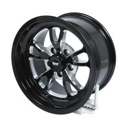 Summit Racing™ Venom Black Milled Wheels 15x8