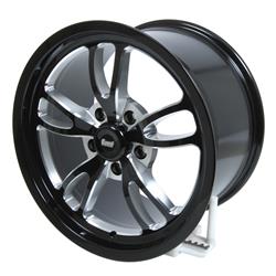 Summit Racing™ Venom Black Milled Wheels 17x10