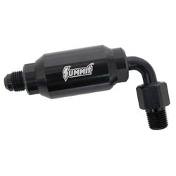 Summit Racing™ 90 Degree 40 Microns Fuel Filter with 1/4 in. NPT Inlet Size SUM-220172B