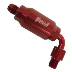 Summit Racing™ 90 Degree 40 Microns Fuel Filter with 1/4 in. NPT Inlet Size SUM-220172R