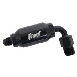 Summit Racing™ 90 Degree 40 Microns Fuel Filter with 3/8 in. NPT Inlet Size SUM-220173B