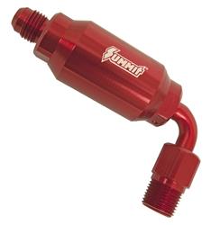 Summit Racing™ 90 Degree 40 Microns Fuel Filter with 3/8 in. NPT Inlet Size SUM-220173R