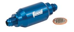 Summit Racing™ Full Flow 40 Microns Fuel Filter with -6 AN Inlet Size SUM-230101