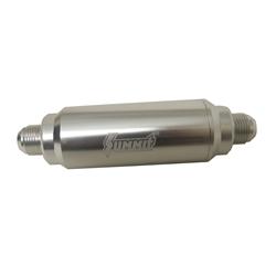 Summit Racing™ Inline Billet 100 Microns Fuel Filter with -10 AN Inlet Size SUM-230117C