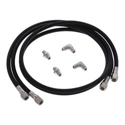 Summit Racing™ Black Nylon PTFE Transmission Cooler Lines SUM-230322-BN