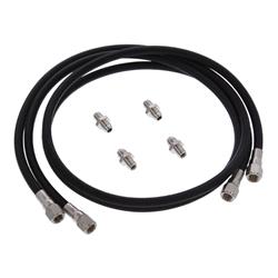 Summit Racing™ Black Nylon PTFE Transmission Cooler Lines SUM-230323-BN