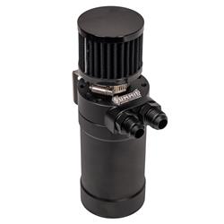 Summit Racing™ Black Billet Ultimate Vented Oil Catch Can and Separator Kit SUM-300150