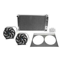 Summit Racing™ Performance Fit Aluminum Radiator and Fan Combos SUM-384000-KIT1