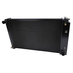 Summit Racing™ Performance Fit Black Aluminum Radiators SUM-384003-B