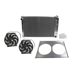 Summit Racing™ Performance Fit Aluminum Radiator and Fan Combos SUM-384029-KIT1