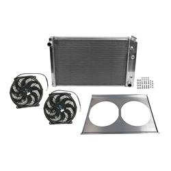 Summit Racing™ Performance Fit Aluminum Radiator and Fan Combos SUM-384030-KIT1