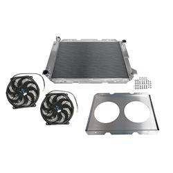 Summit Racing™ Performance Fit Aluminum Radiator and Fan Combos SUM-384033-KIT1