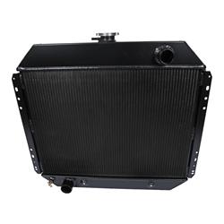 Summit Racing™ Performance Fit Black Aluminum Radiators SUM-384042-B