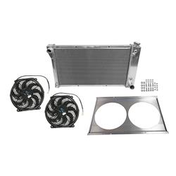 Summit Racing™ Performance Fit Aluminum Radiator and Fan Combos SUM-384046-KIT1