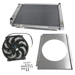 Summit Racing™ Performance Fit Aluminum Radiator and Fan Combos SUM-384052-KIT1