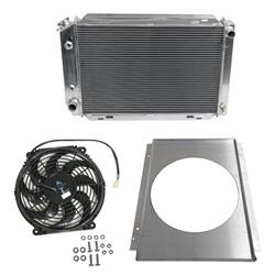 Summit Racing™ Performance Fit Aluminum Radiator and Fan Combos SUM-384053-KIT1