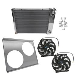 Summit Racing™ Pro LS Conversion Radiator and Fan Combos